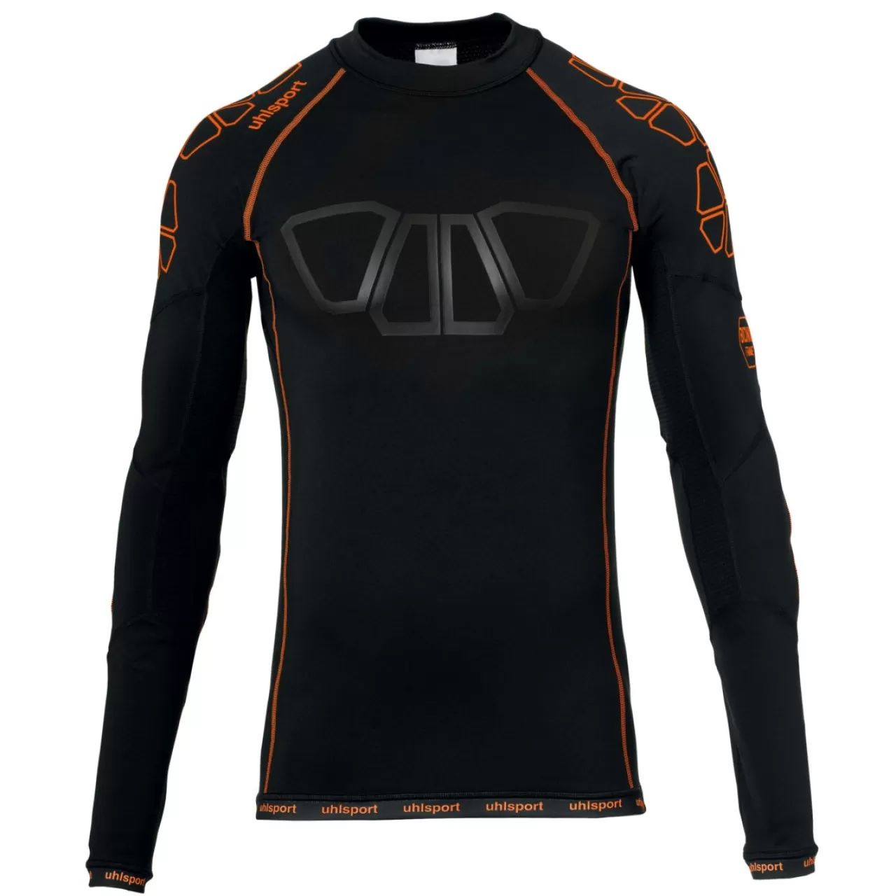 Cheap uhlsport Bionikframe Baselayer Schwarz/Fluo Orange