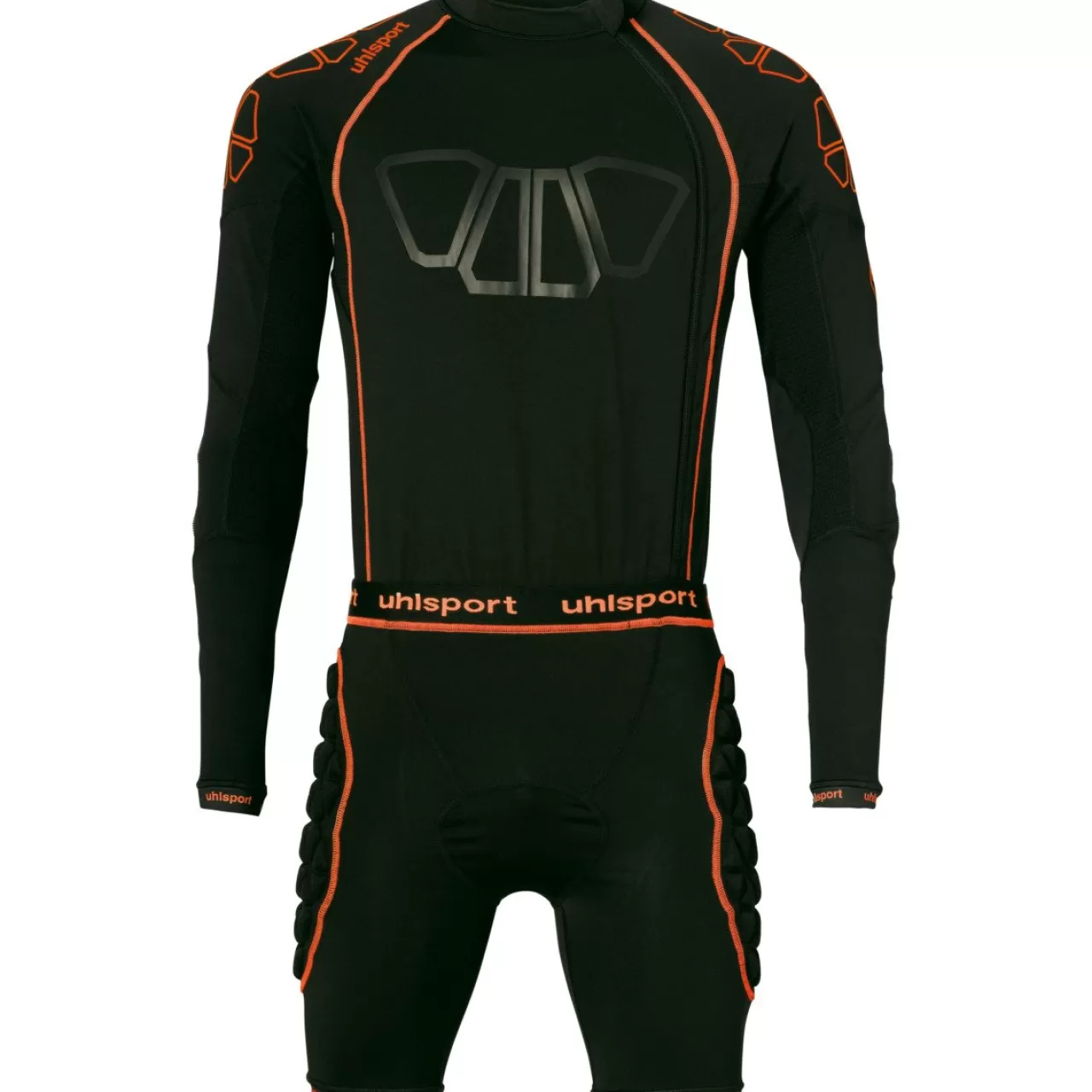 Sale uhlsport Bionikframe Bodysuit Schwarz/Fluo Orange