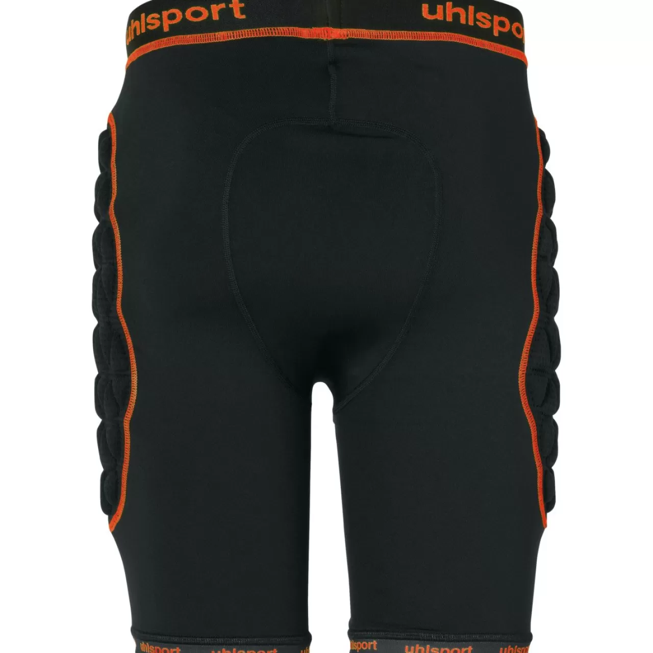 New uhlsport Bionikframe Padded Shorts Schwarz/Fluo Orange