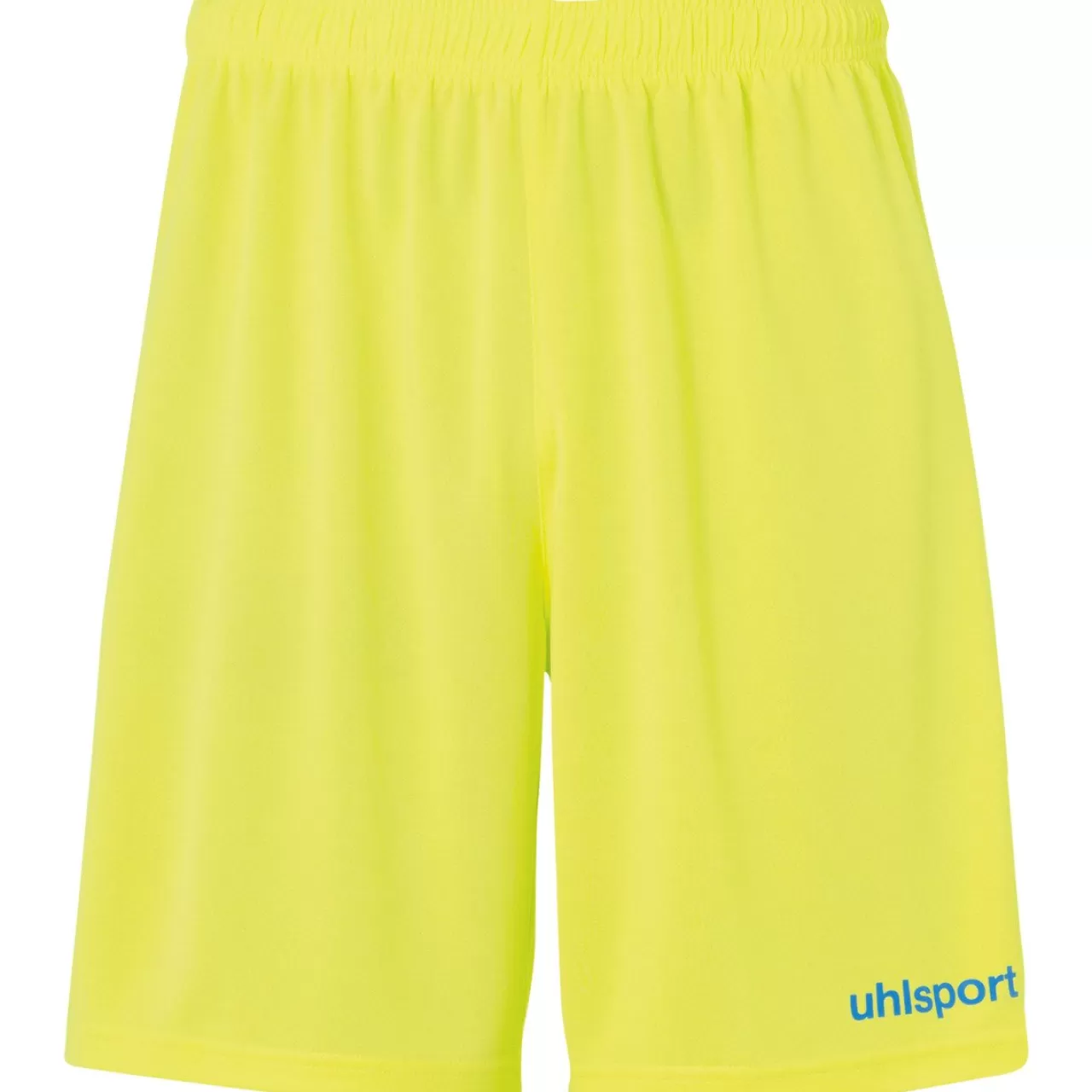 Shop uhlsport Center Basic Shorts Fluo Gelb/Radar Blau