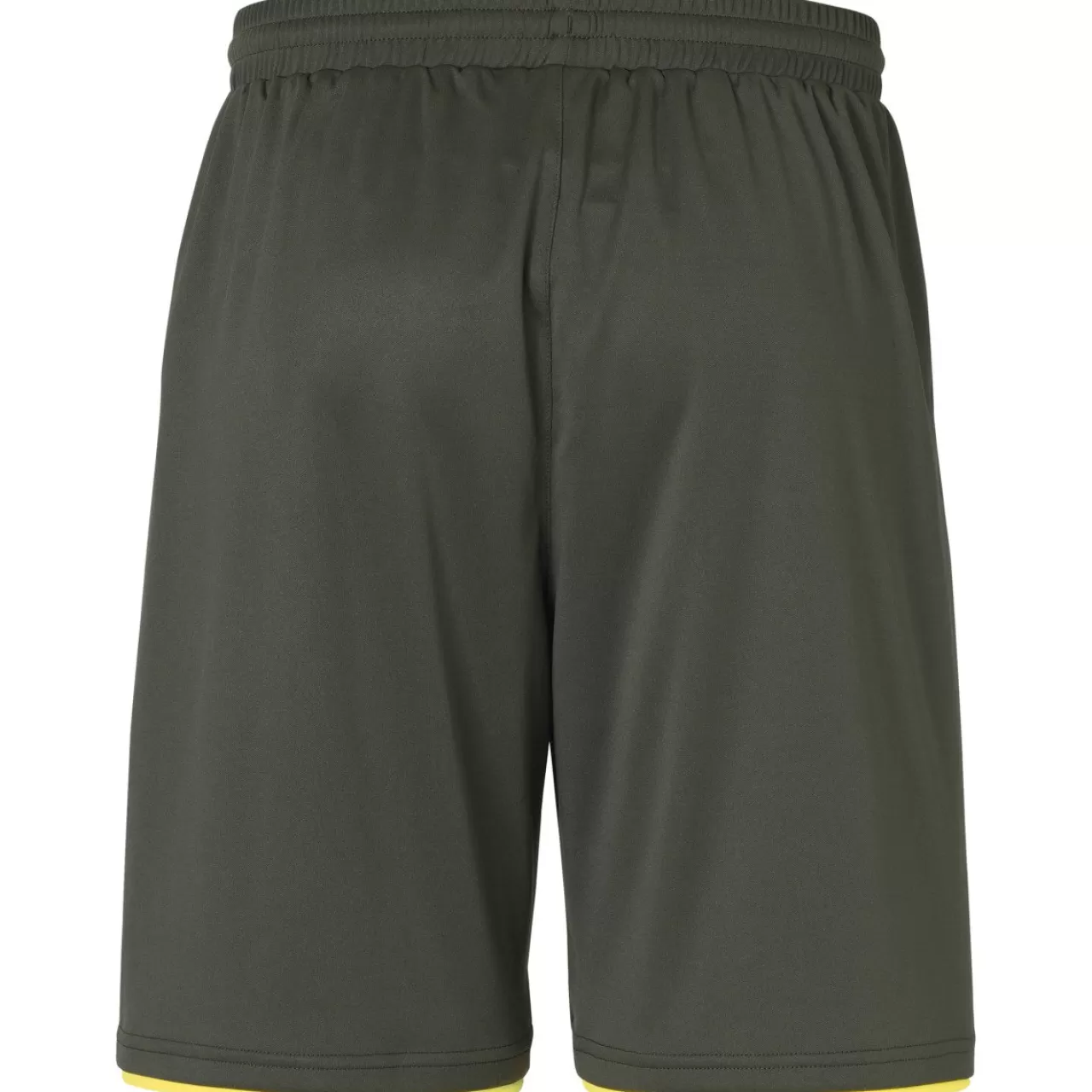 Sale uhlsport Club Shorts Dark Olive/Fluo Gelb