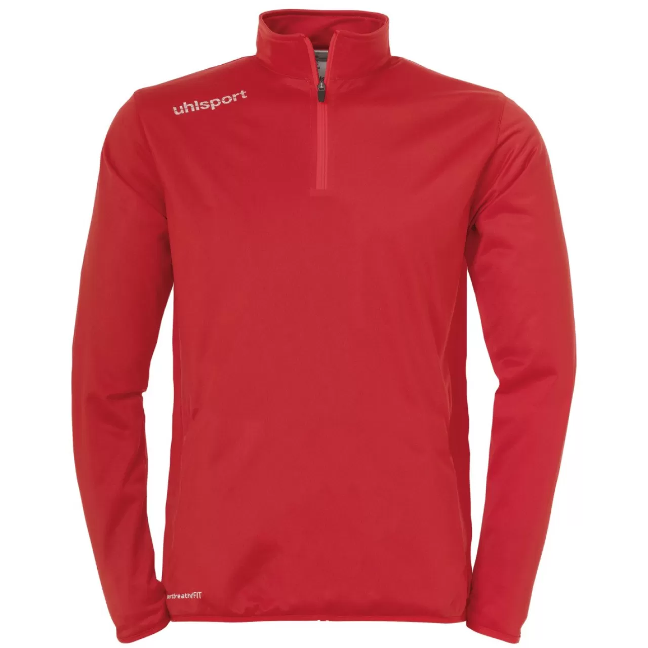 Shop uhlsport Essential 1/4 Zip Top Rot/Weis