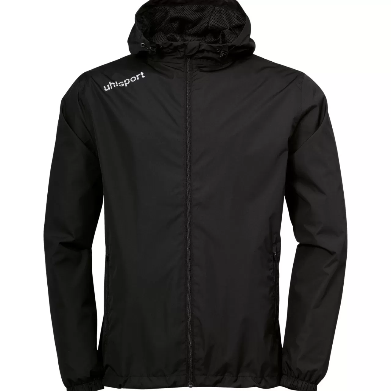 Cheap uhlsport Essential Regenjacke Schwarz/Weis