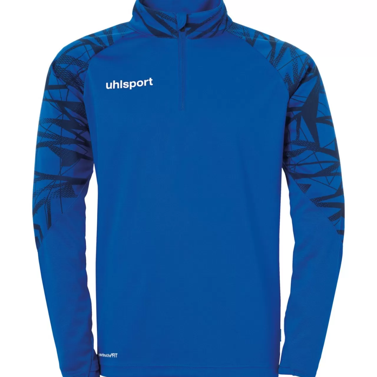 Discount uhlsport Goal 25 1/4 Zip Top Azurblau/Marine