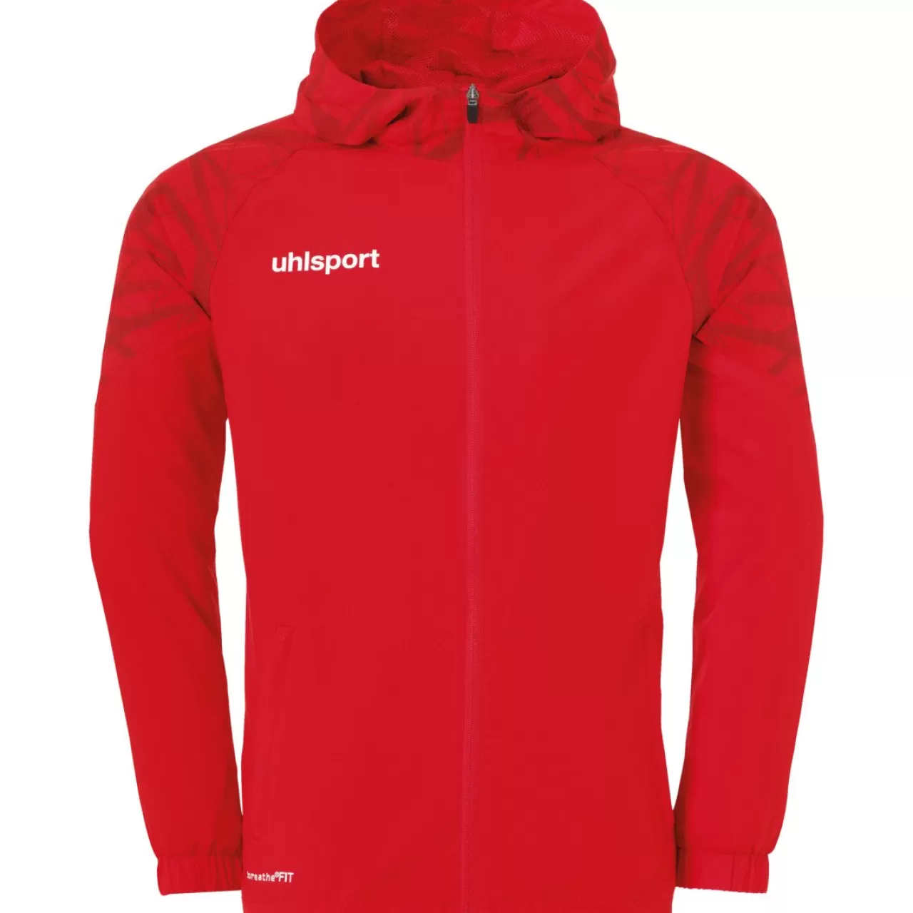 Online uhlsport Goal 25 Evo Woven Hood Jacket Rot/Weis