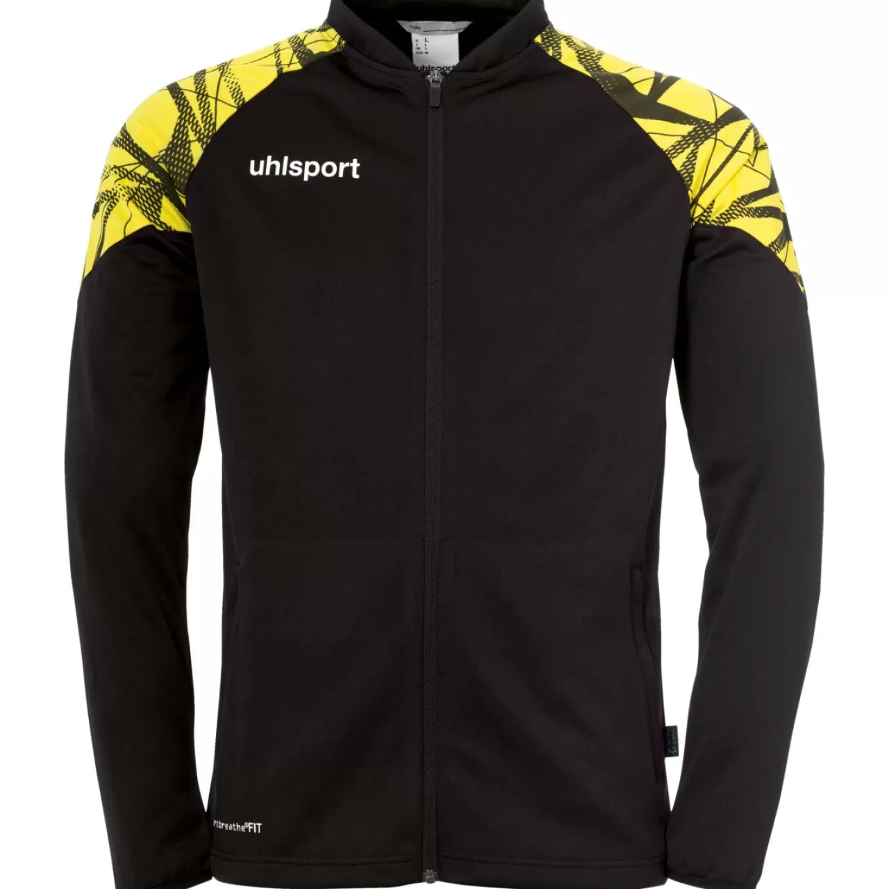 Sale uhlsport Goal 25 Poly Jacke Schwarz/Limonengelb