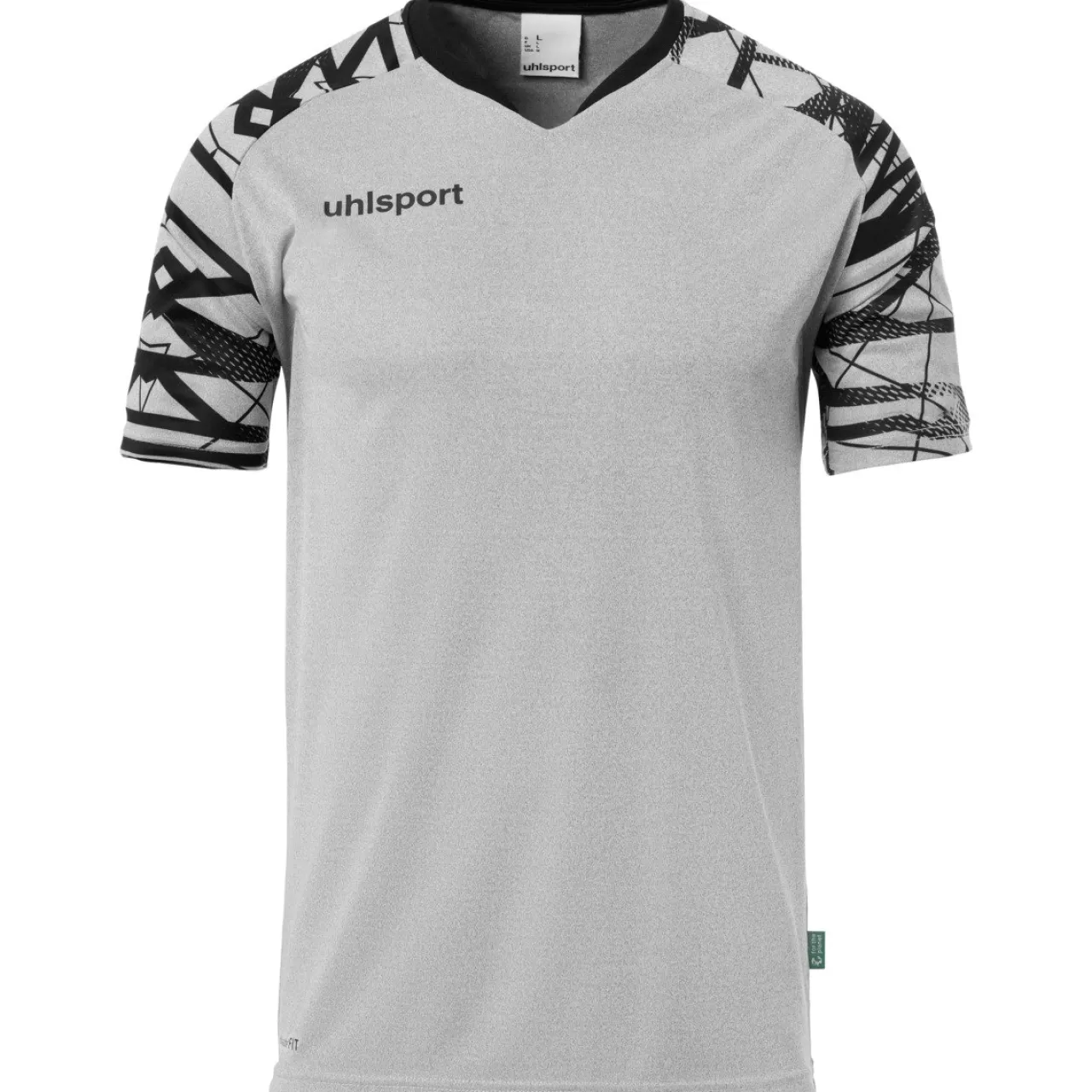 Clearance uhlsport Goal 25 Trikot Dark Grau Melange/Schwarz