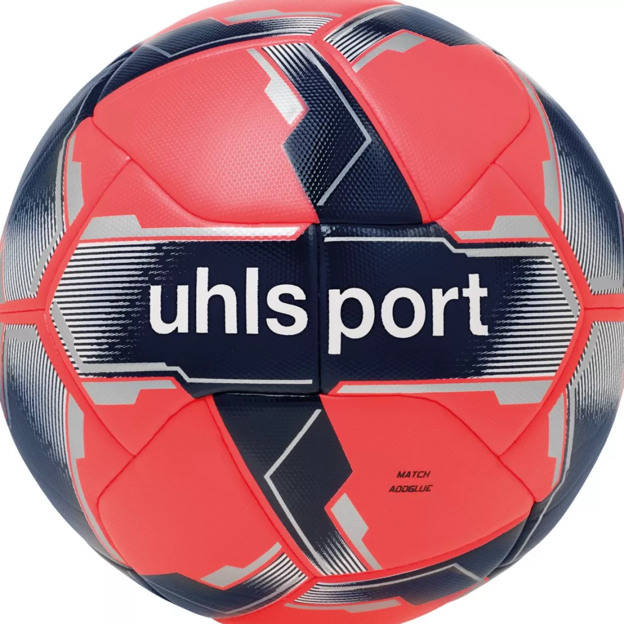 Shop uhlsport Match Addglue Fluo Rot/Marine/Silber