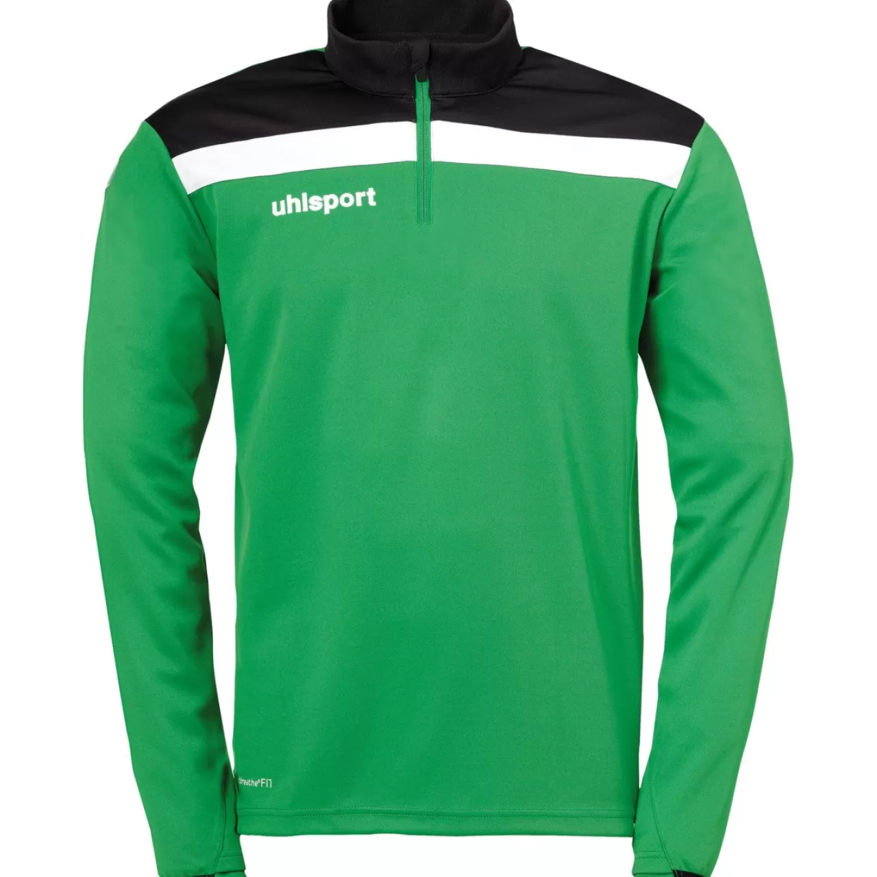 Cheap uhlsport Offense 23 1/4 Zip Top Grun/Schwarz/Weis