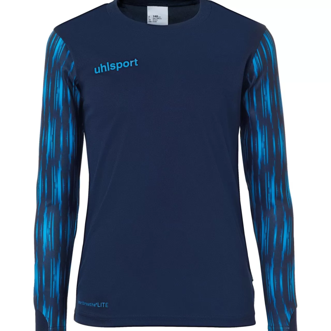 Best Sale uhlsport Reaction Goalkeeper Set Junior Marine/Fluo Blau