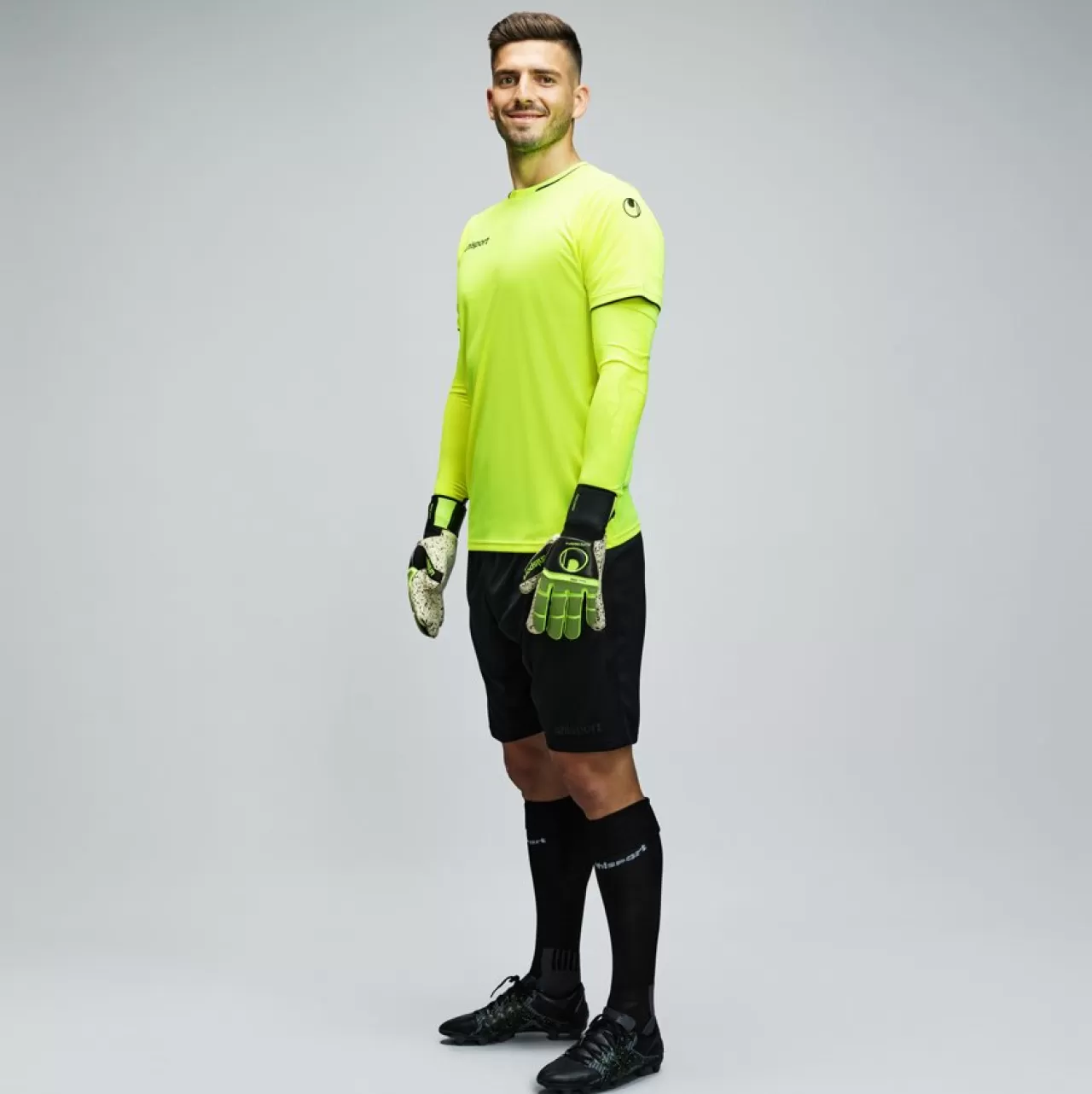 Shop uhlsport Save Torwarttrikot Fluo Gelb/Schwarz