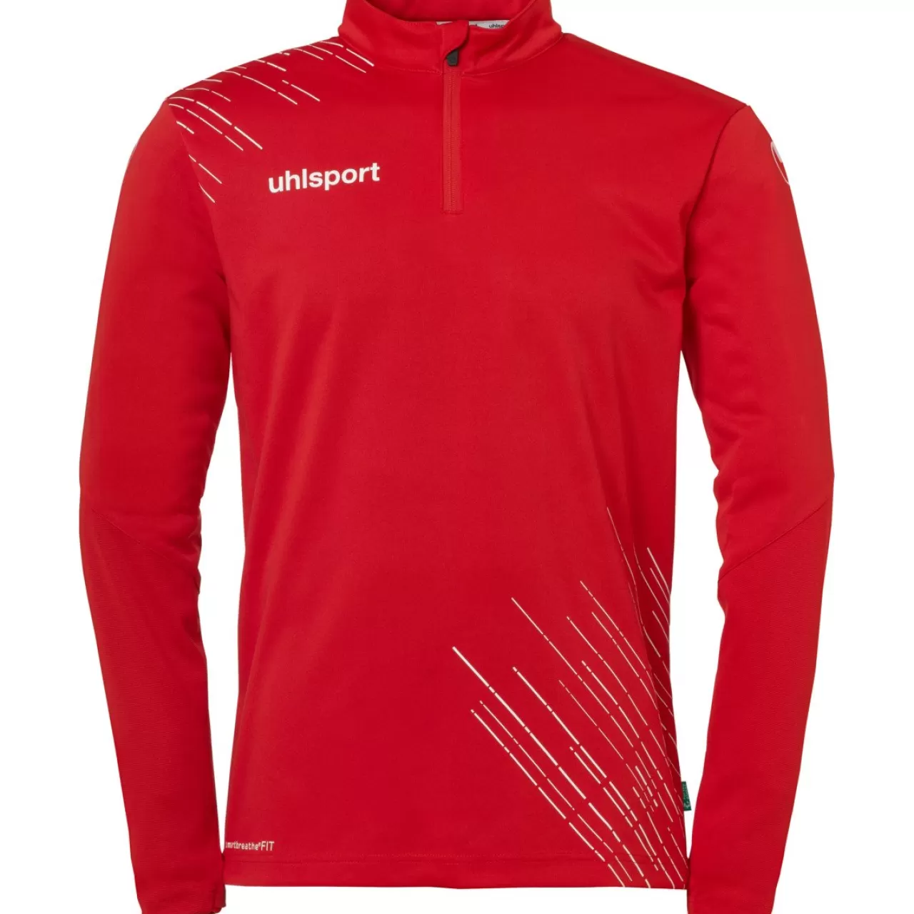 Fashion uhlsport Score 26 1/4 Zip Top Rot/Weis