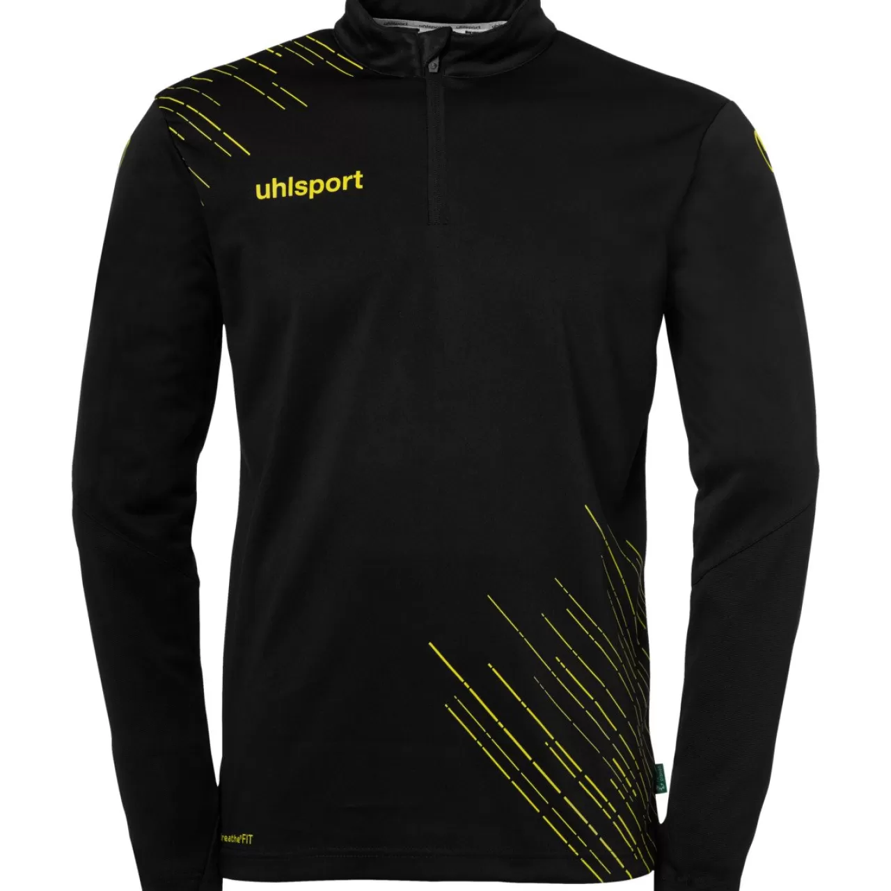 Flash Sale uhlsport Score 26 1/4 Zip Top Schwarz/Limonengelb