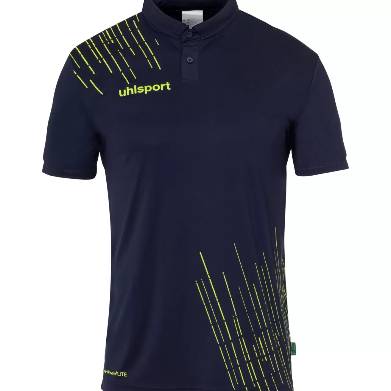 Best Sale uhlsport Score 26 Poly Polo Marine/Fluo Gelb