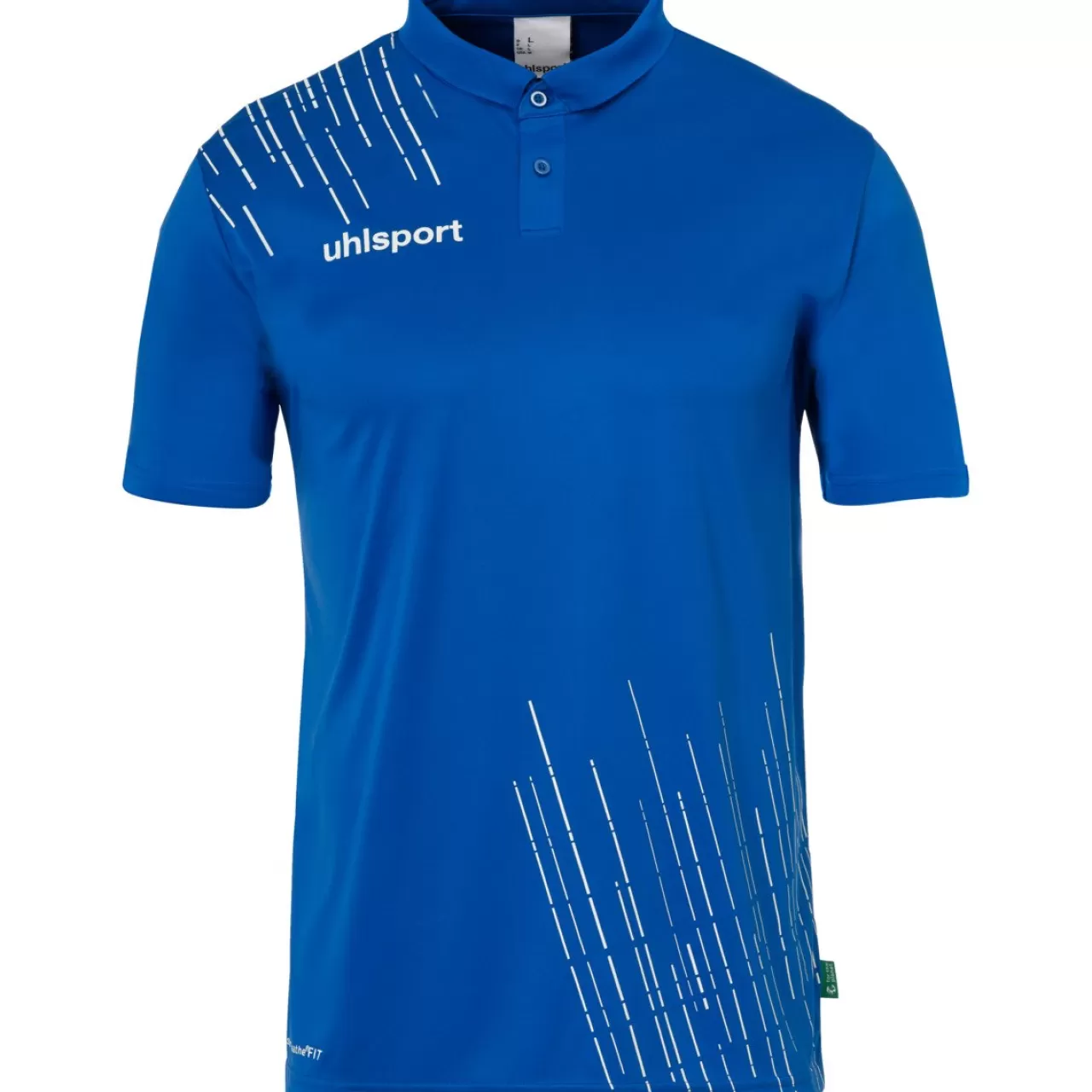 Hot uhlsport Score 26 Poly Polo Azurblau/Weis