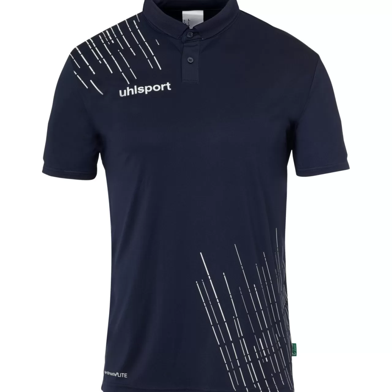 Outlet uhlsport Score 26 Poly Polo Marine/Weis