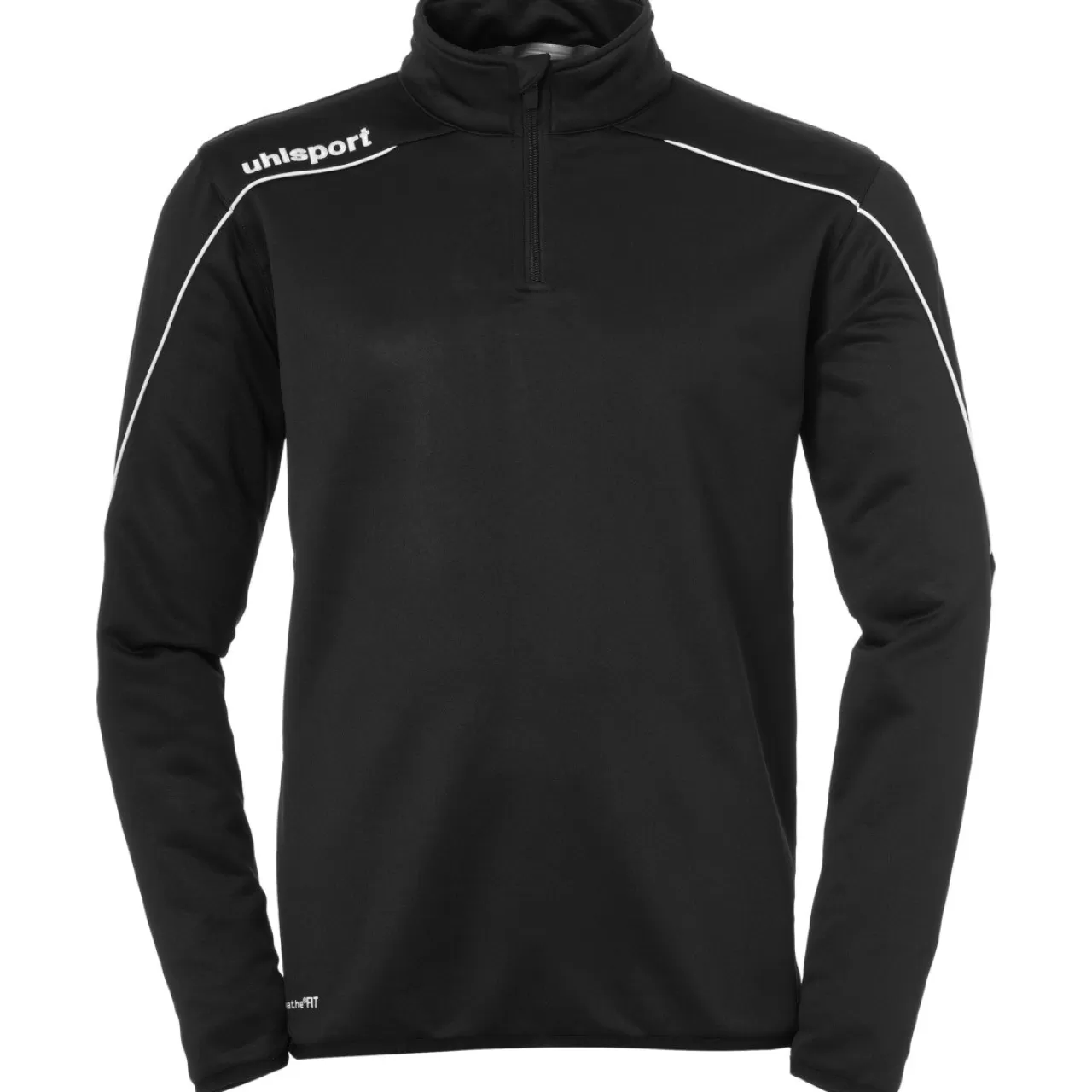 Hot uhlsport Stream 22 1/4 Zip Top Schwarz/Weis