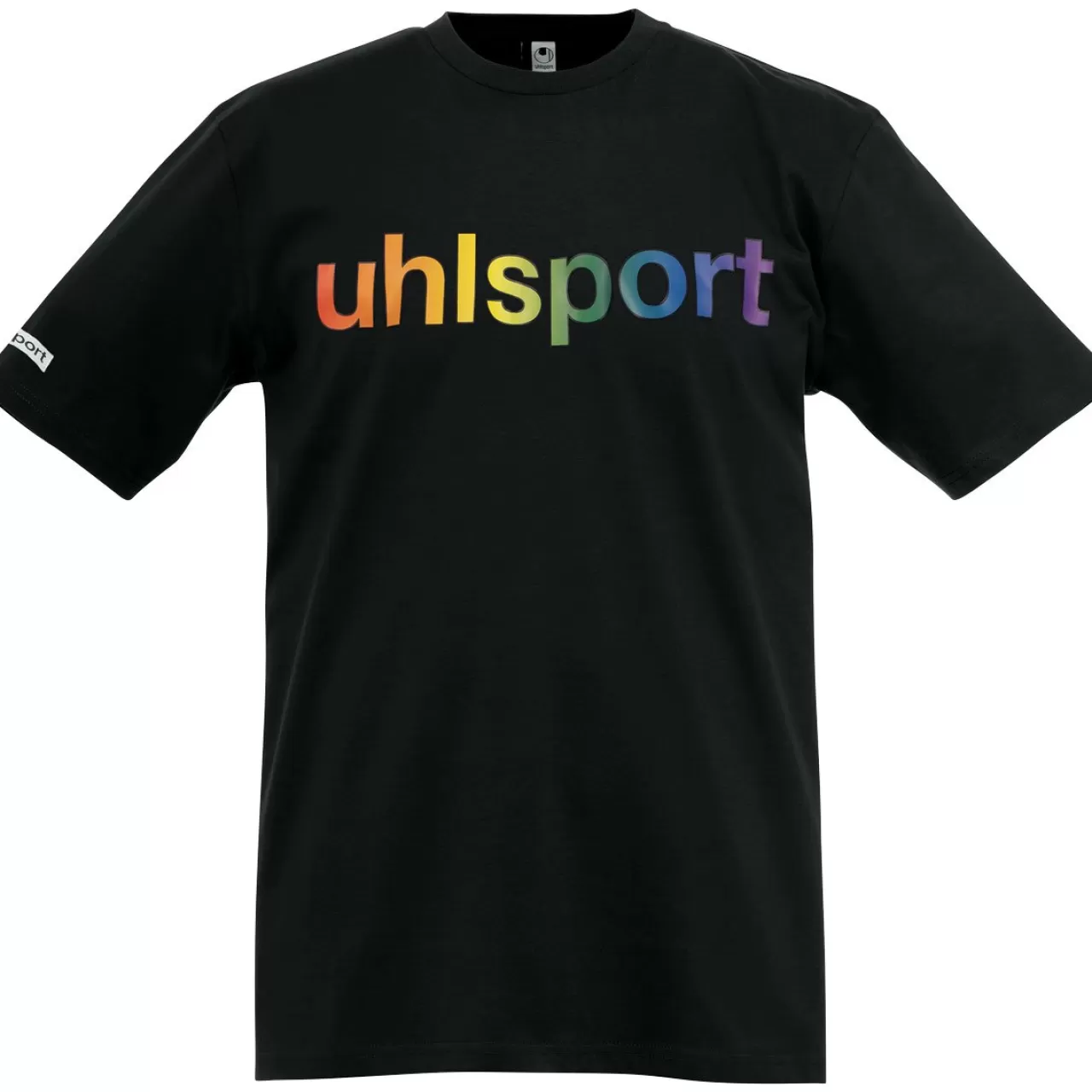 Outlet uhlsport Team T-Shirt Rainbow Schwarz/Mehrfarbig